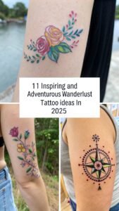 Read more about the article 11 Inspiring and Adventurous Wanderlust Tattoo Ideas for Travelers