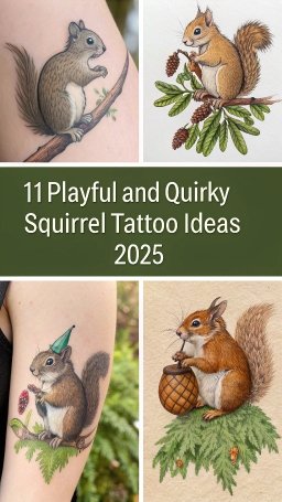 You are currently viewing 11 Playful and Quirky Squirrel Tattoo Ideas 2026 for Nature Lovers
