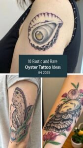 Read more about the article 10 Exotic and Rare Oyster Tattoo Ideas In 2025 for Ocean Lovers