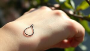 Read more about the article Empty Teardrop Tattoo Meaning and Symbolism