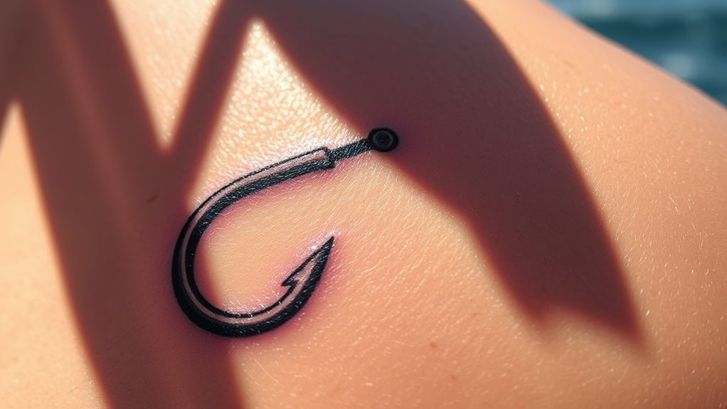 Read more about the article Fish Hook Tattoo Meaning and Symbolism