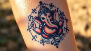 Read more about the article Ganesha Tattoo Meaning and Symbolism