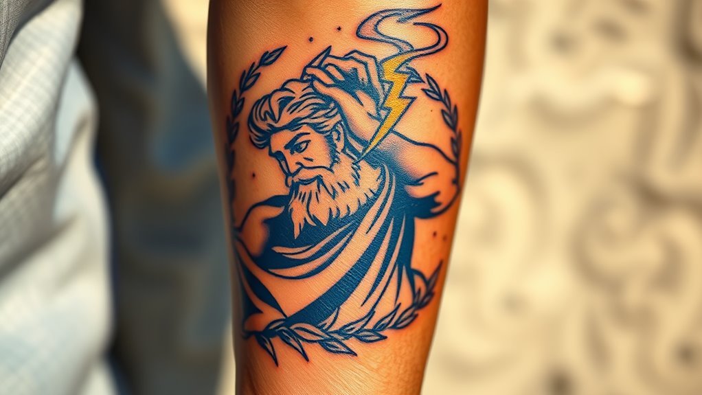 Read more about the article Greek God Tattoo Meaning and Symbolism