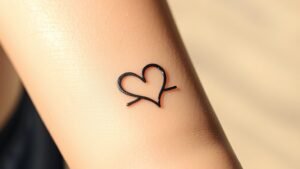 Read more about the article Infinity Heart Symbol Tattoo Meaning and Symbolism