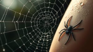 Read more about the article Spider Web With Spider Tattoo Meaning and Symbolism