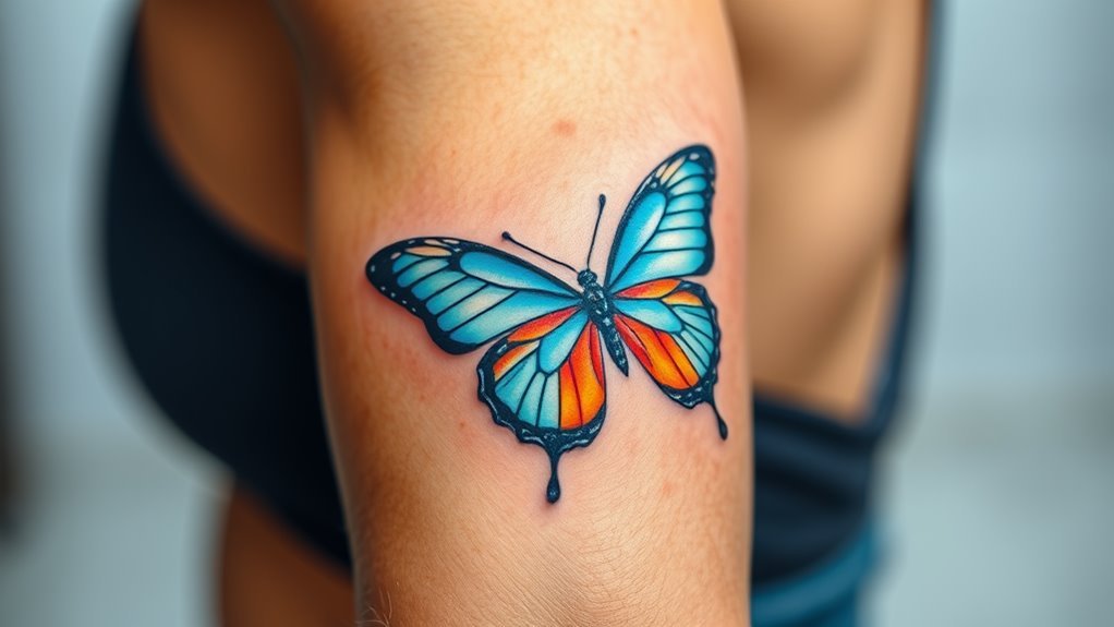 Read more about the article Strength Butterfly Tattoo Meaning and Symbolism