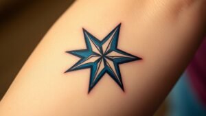 Read more about the article Star on Elbow Tattoo Meaning and Symbolism