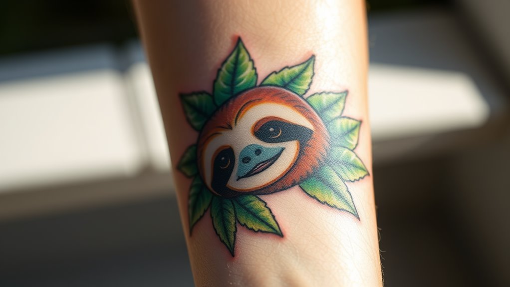 Read more about the article Sloth Tattoo Meaning and Symbolism