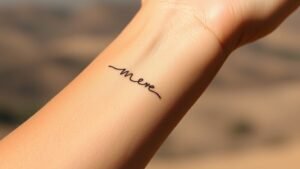 Read more about the article Single Black Line Tattoo Meaning and Symbolism