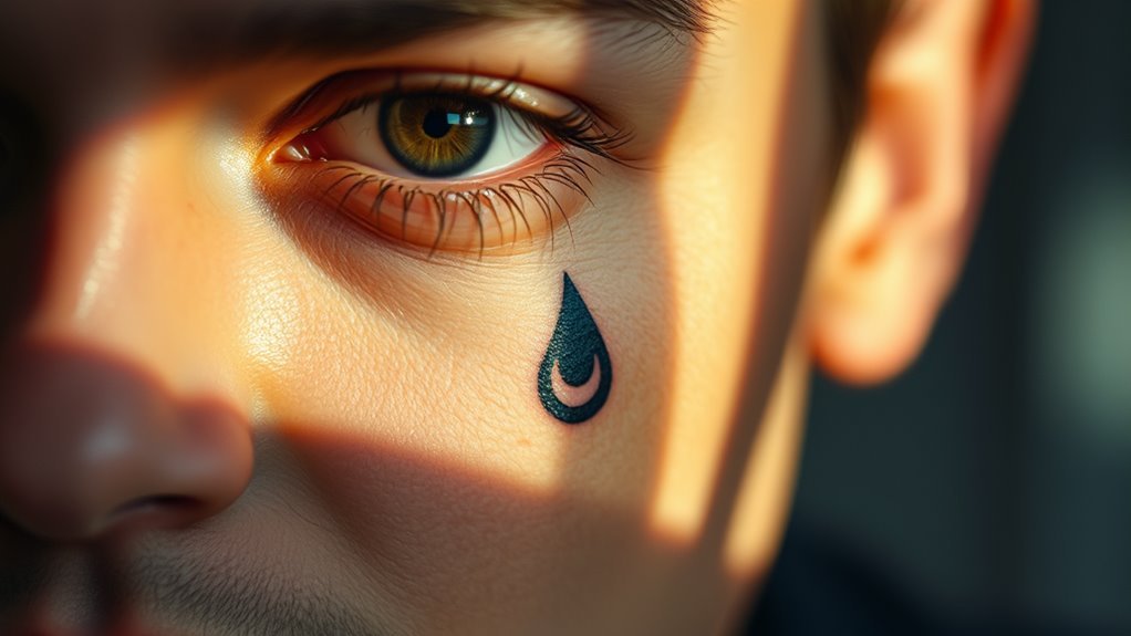 Read more about the article Teardrop Tattoo Meaning on Face and Symbolism