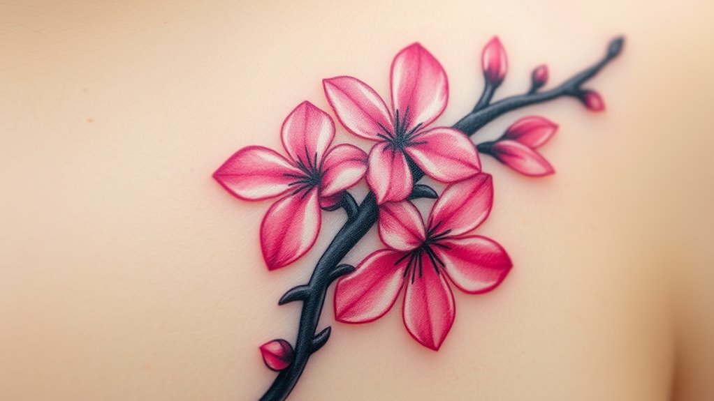 You are currently viewing Japanese Cherry Blossom Tattoo Meaning and Symbolism