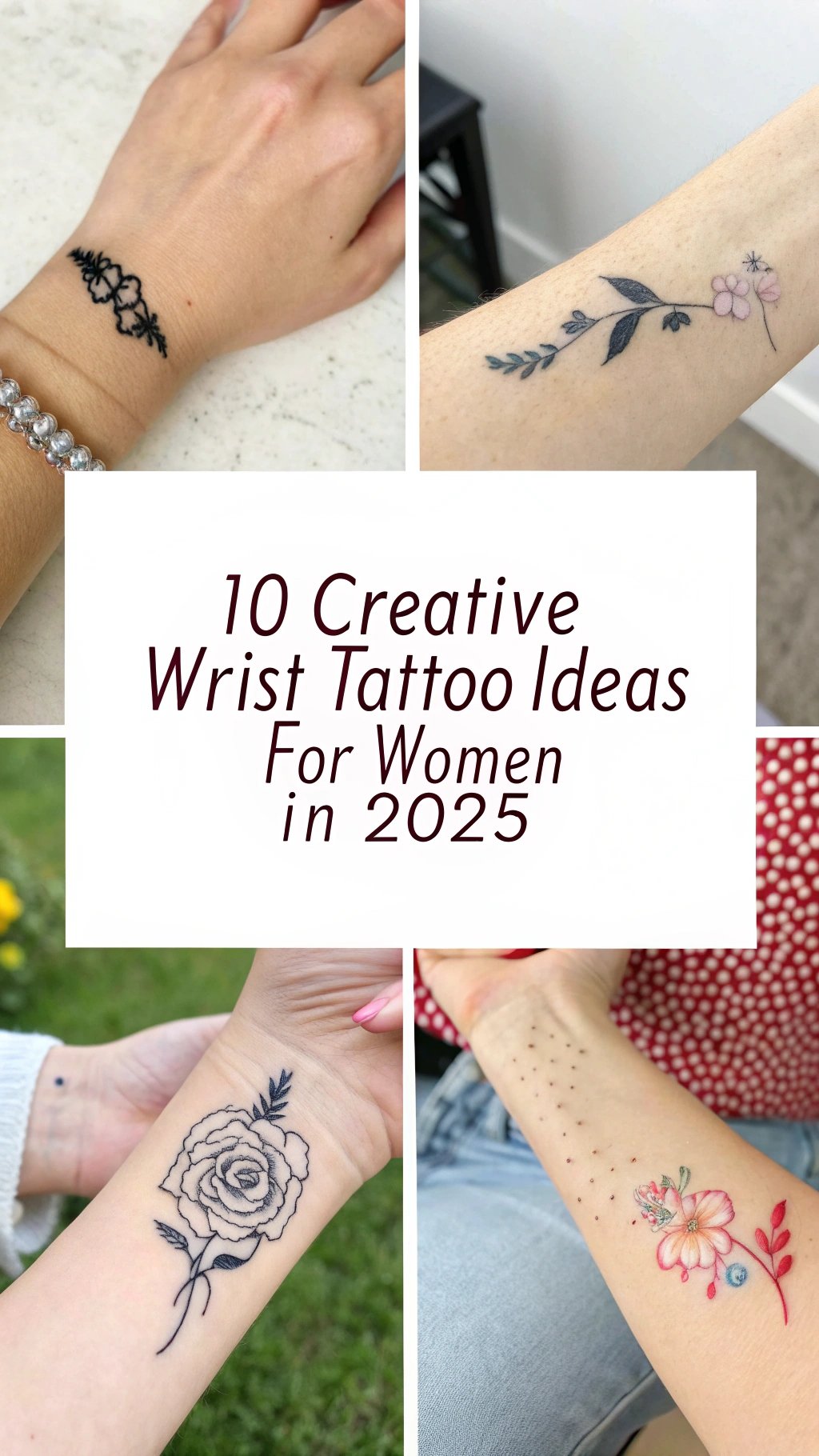 You are currently viewing 10 Creative Wrist Tattoo Ideas for Women Starting Fresh: Your Guide to a New Beginning