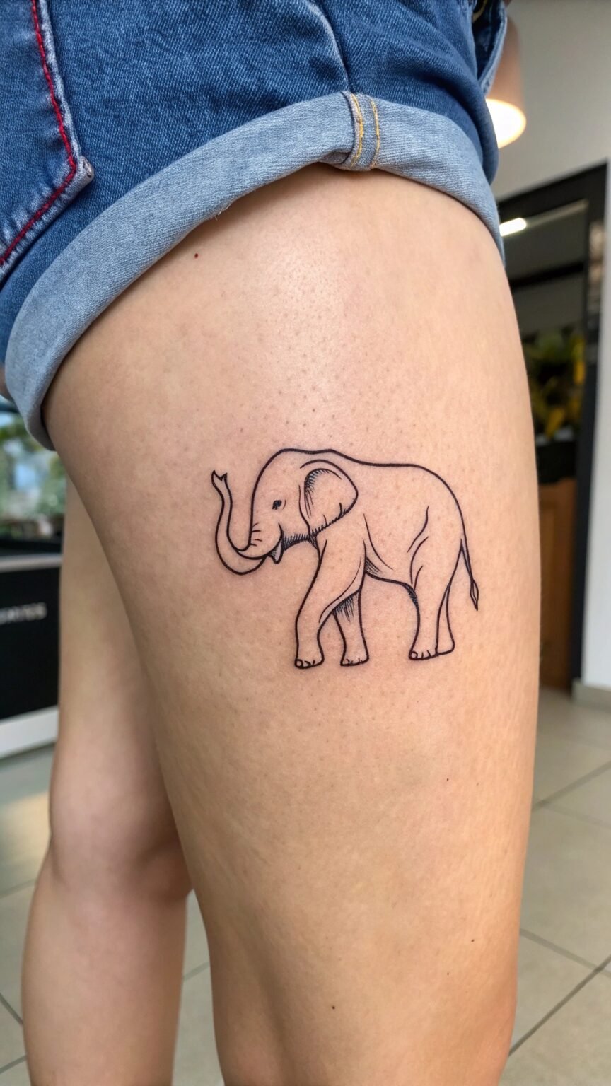 10 Stunning Thigh Tattoo Ideas for Women Who Love Small Yet Powerful ...