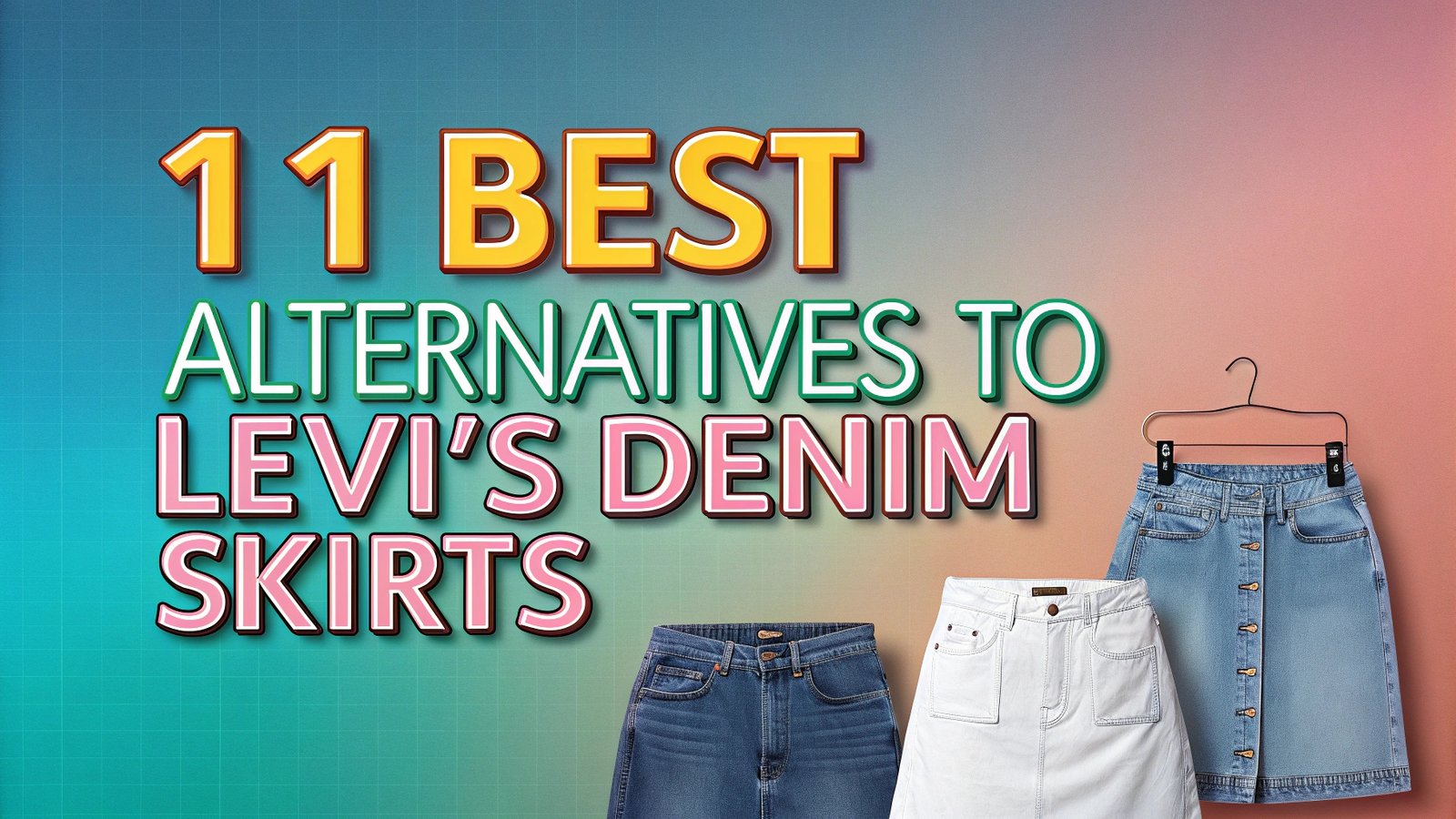 Read more about the article 11 Best Alternatives to Levi’s Denim Skirts: Stylish Options For You