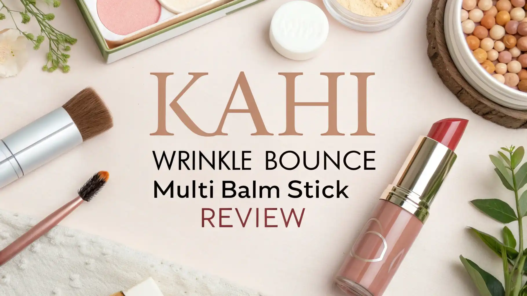 You are currently viewing KAHI Wrinkle Bounce Multi Balm Stick Review: Worth the Price Tag?