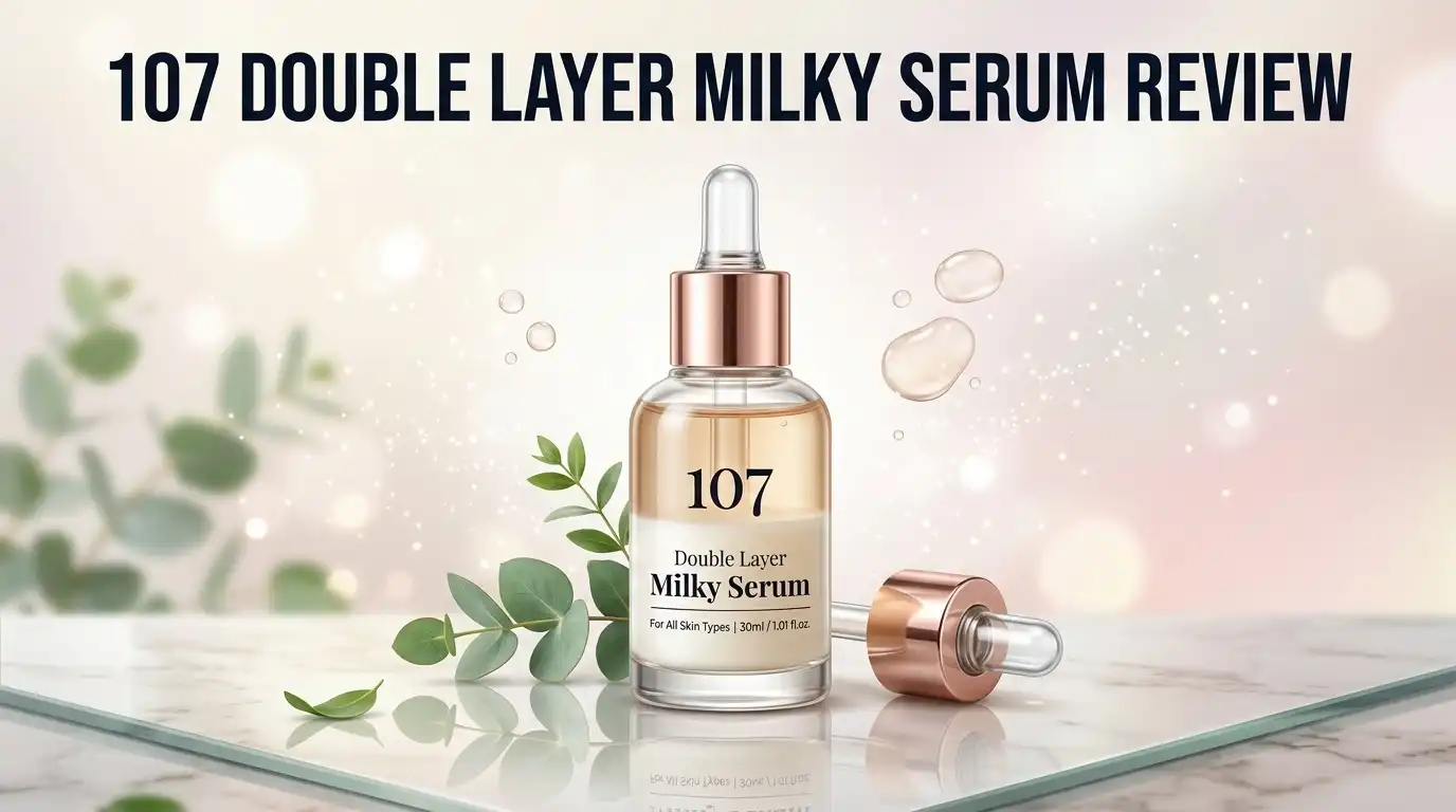 Read more about the article 107 Double Layer Milky Serum Review 2026: Worth It?