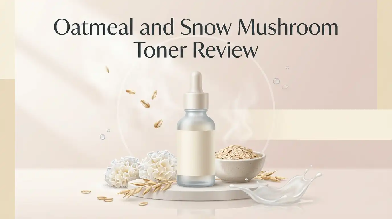 Read more about the article Oatmeal and Snow Mushroom Toner Review 2026: Worth Buying?